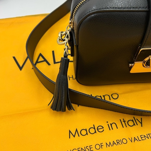 Women's Valentino by Mario Babette bonbon Leather Crossbody bag made in Italy - Picture 9 of 16